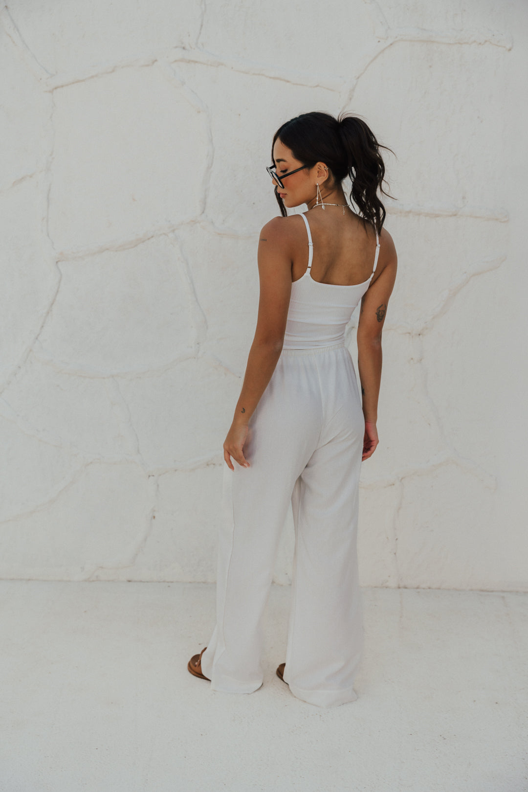 Pantalona Comfy Off White