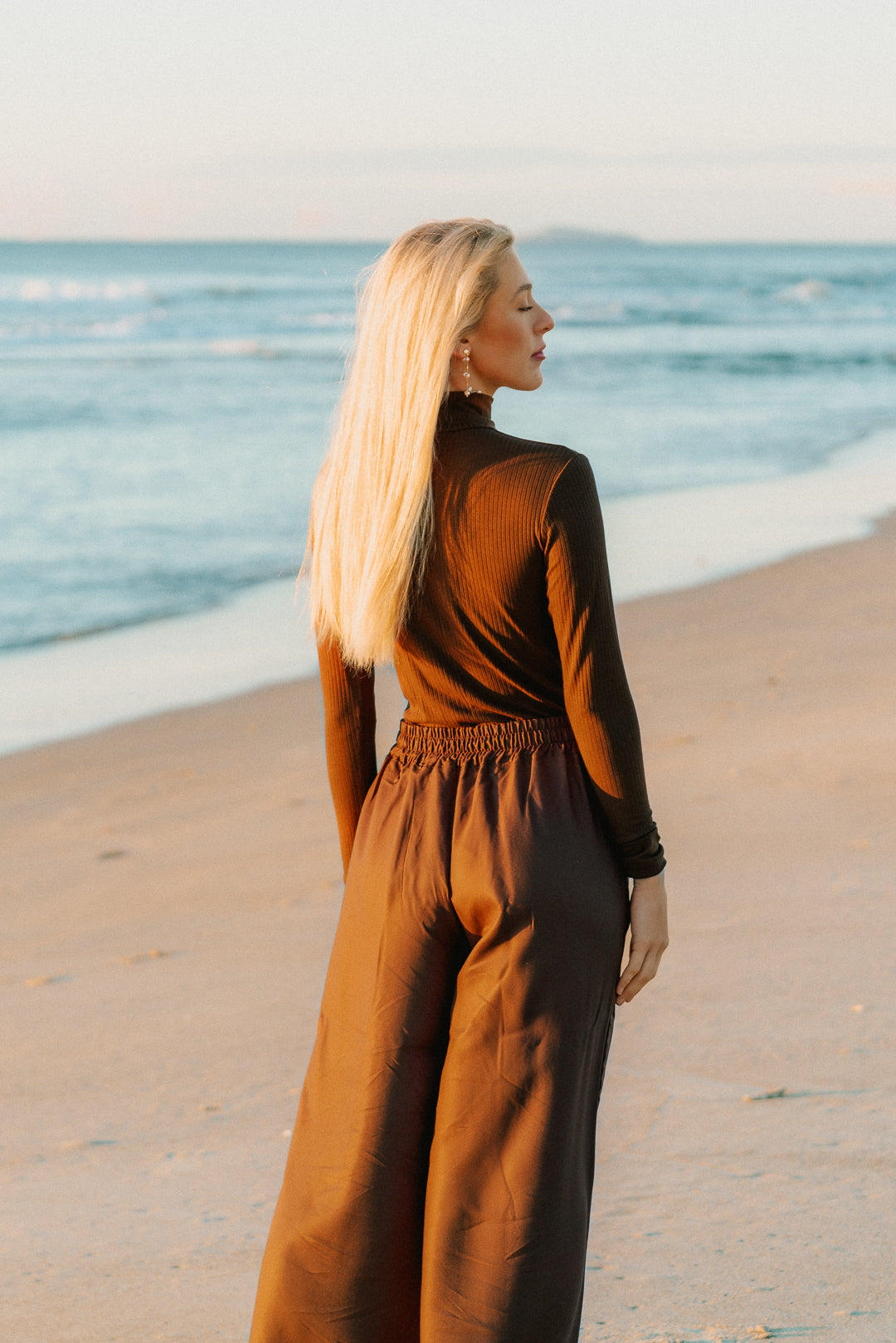 Pantalona Bolso Café