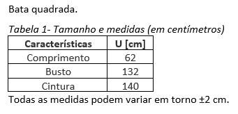 Bata Quadrada Preta