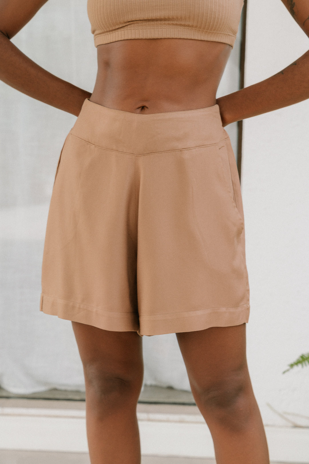 Shorts Bolso Cappuccino