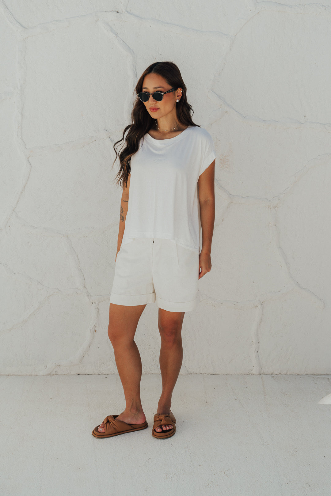 Bata Quadrada Off White