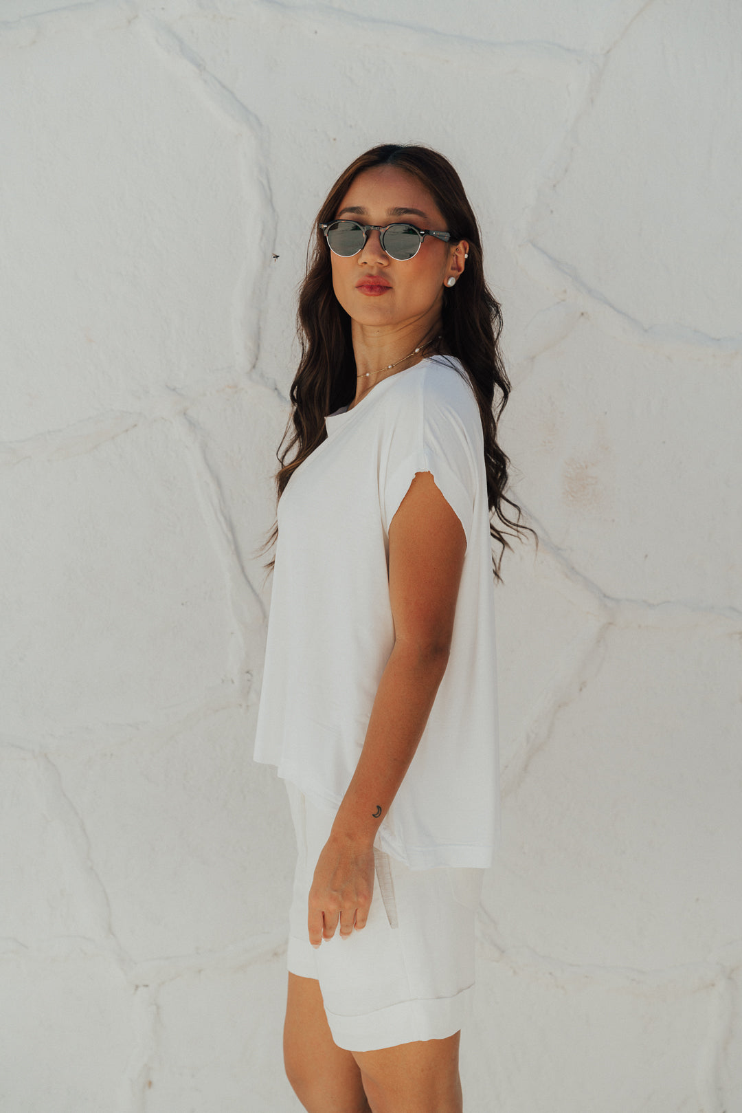 Bata Quadrada Off White