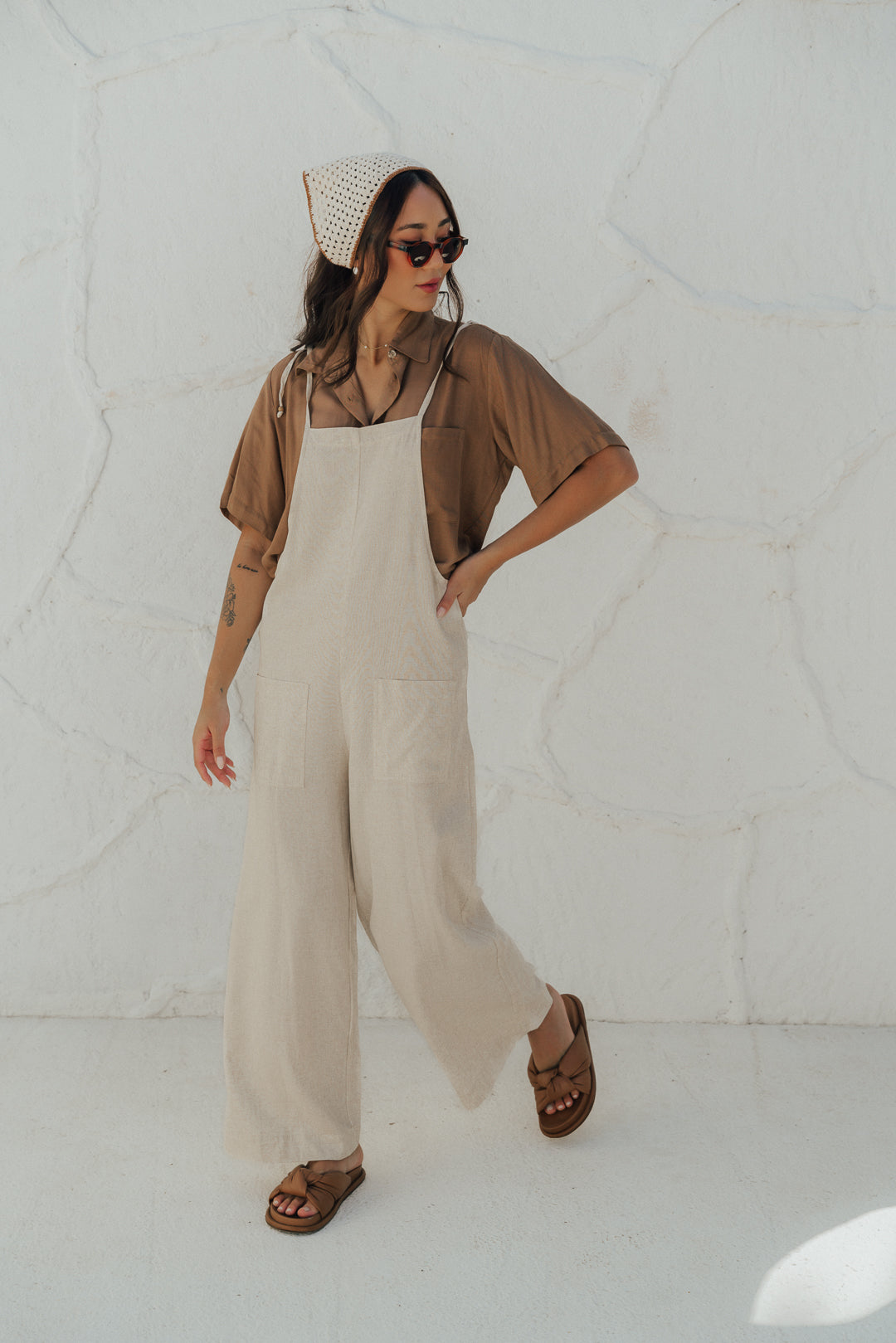 Jardineira Longa Natural