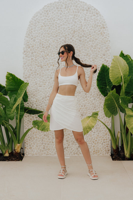 Saia Envelope Curta Off White