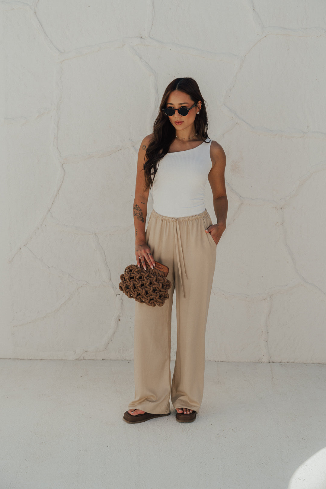 Pantalona Comfy Areia