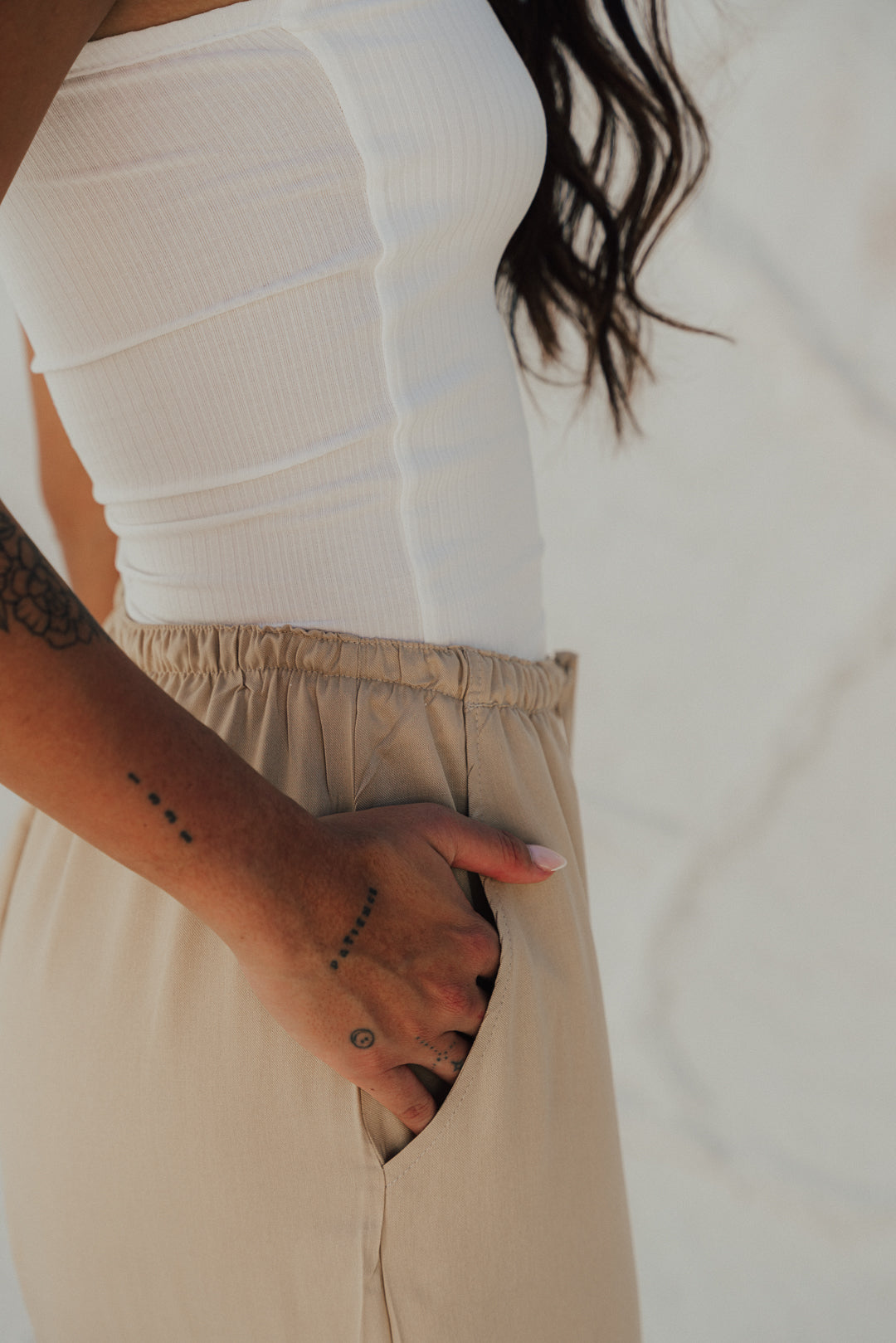 Pantalona Comfy Areia