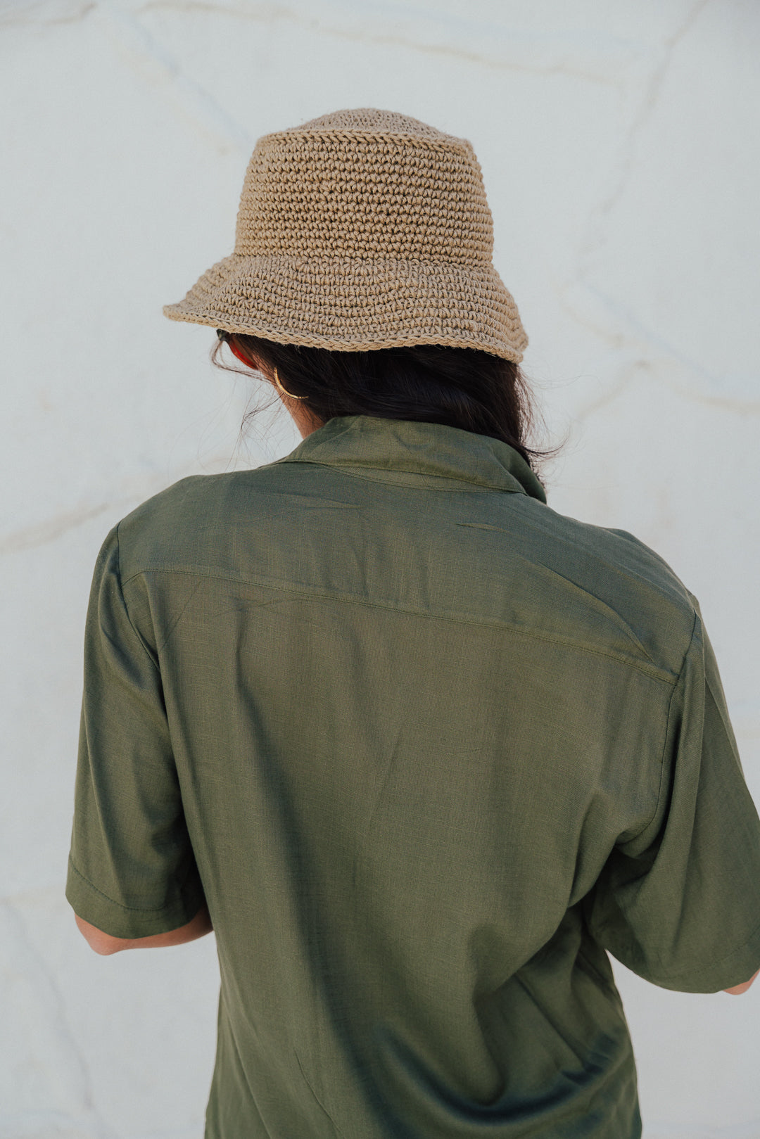 Camisa Fenda M/C Oliva