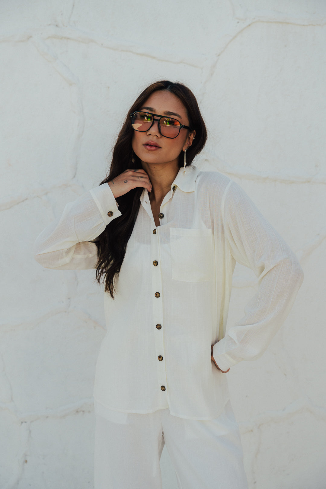 Camisa Botão Off White